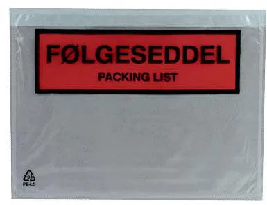 Docustick Standard Lieferscheintasche m/Druck C6 165 mm x 122 mm