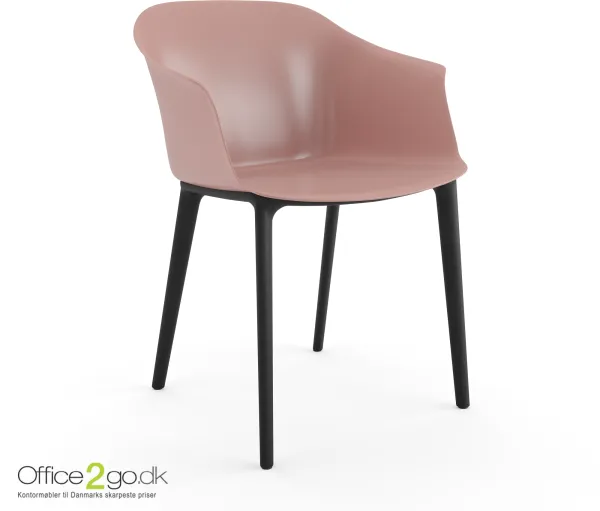 Polytone C Stuhl - schwarze Beine